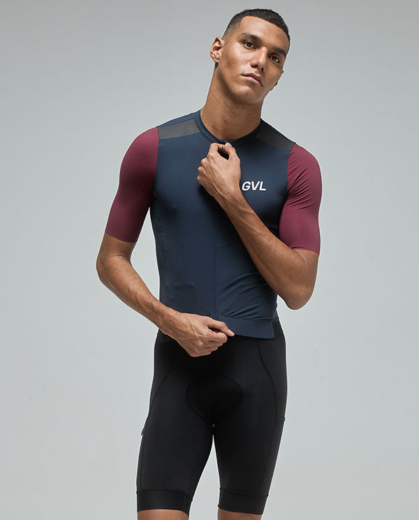 Givelo 車衣Jersey SS Modern Classic Franch Navy 藍 男女共版