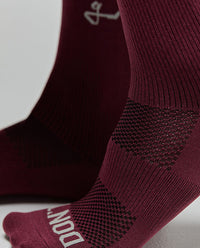 Givelo 車襪G-SOCKS Rib Merlot 酒紅