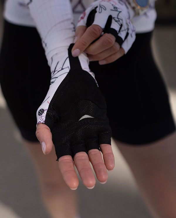 DSPRO 手套Hungry for the power Gloves 短指 粉塗鴉