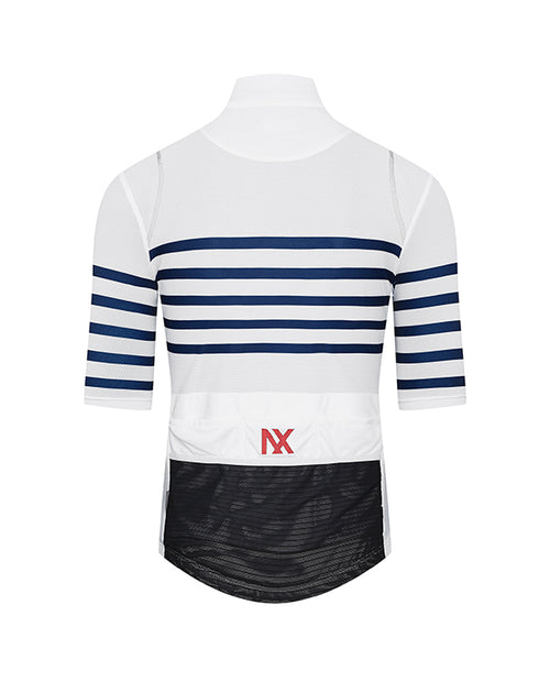 Café du Cycliste 車衣Audax Mona Classic White短 男-經典白