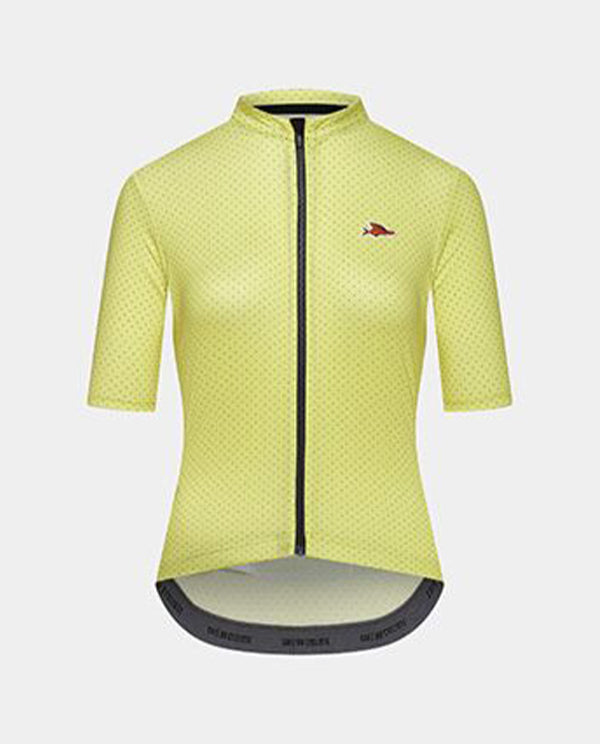 Café du Cycliste 車衣 Fleurette V2 Lightweight Jersey Cactus Green 女款 檸檬黃