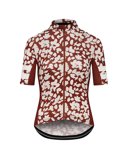 Café du Cycliste 車衣 Floriane Lightweight Jersey Sequoia 短袖 女 磚紅
