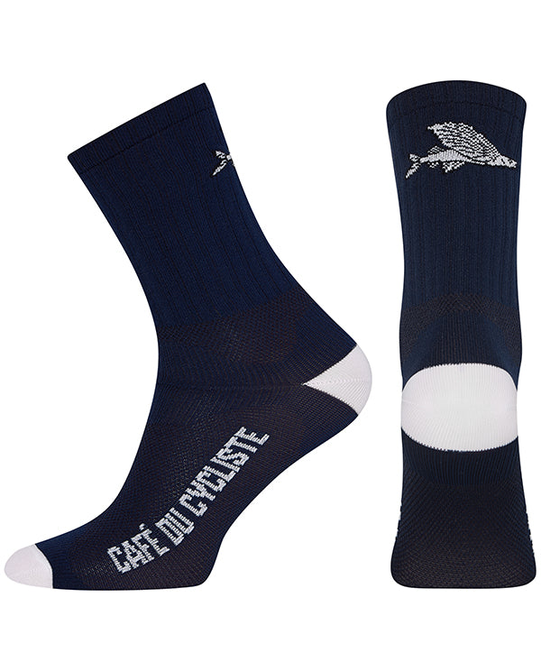 Café du Cycliste 車襪 Gravel Socks Flying Fish Navy 飛魚 藍