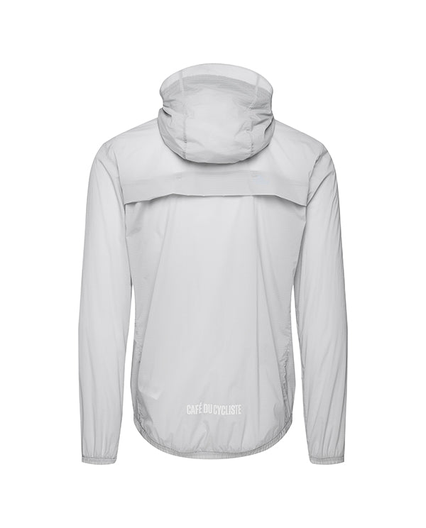 Café du Cycliste 外套ILONA Cloud Grey 防風 男款 淺灰