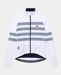 Café du Cycliste 車衣 Charlie White Mariniere 長袖 女款 白