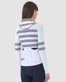 Café du Cycliste 車衣 Charlie White Mariniere 長袖 女款 白