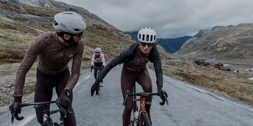 Café du Cycliste 車衣 Charlie Cold Dye Red Moss 長袖 女款 冷染暗紅