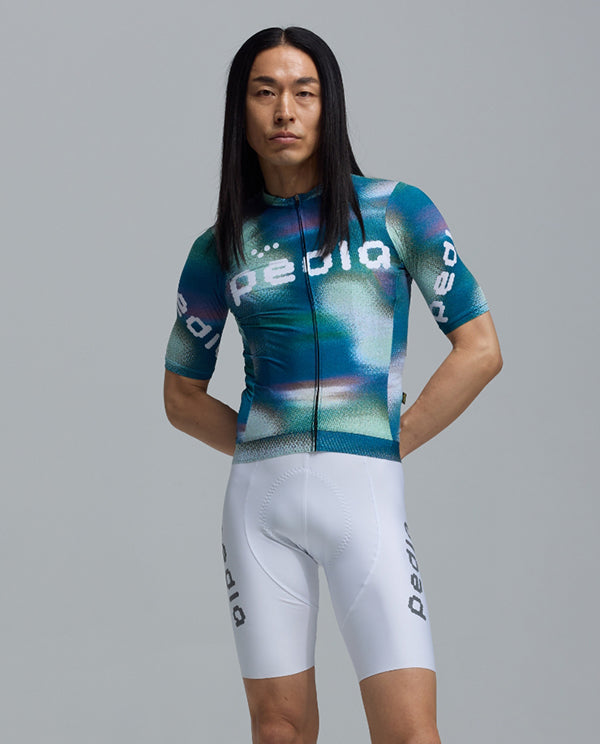 Pedla 車衣Colour Wheel Classic Jersey Motion Teal 男款 藍