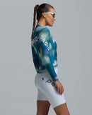 Pedla 薄長袖車衣Colour Wheel LS Classic Jersey Motion Teal 女款 藍