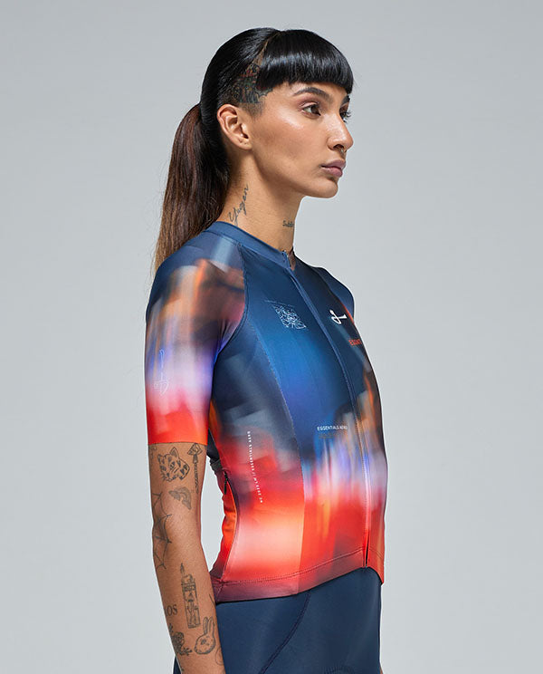 Givelo 車衣Jersey SS Essential Aero CHAOS black 黑夜 男女共版