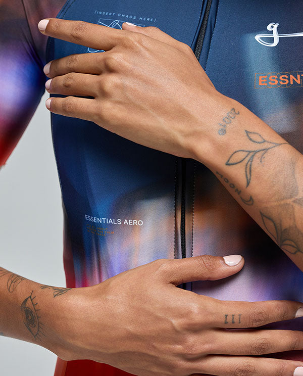 Givelo 車衣Jersey SS Essential Aero CHAOS black 黑夜 男女共版