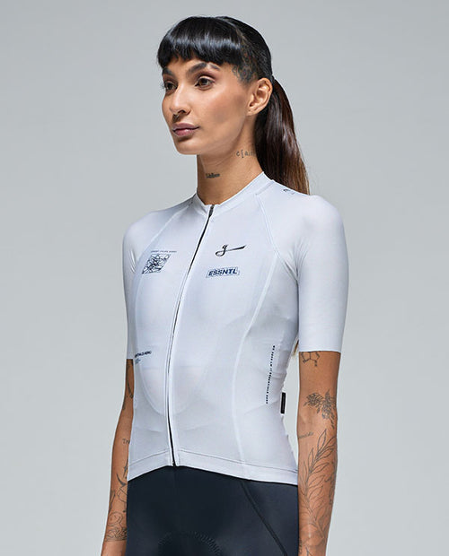 Givelo 車衣Jersey SS Essential Aero CHAOS Calm 迷途白 男女共版