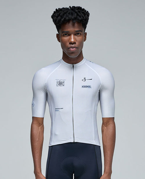 Givelo 車衣Jersey SS Essential Aero CHAOS Calm 迷途白 男女共版
