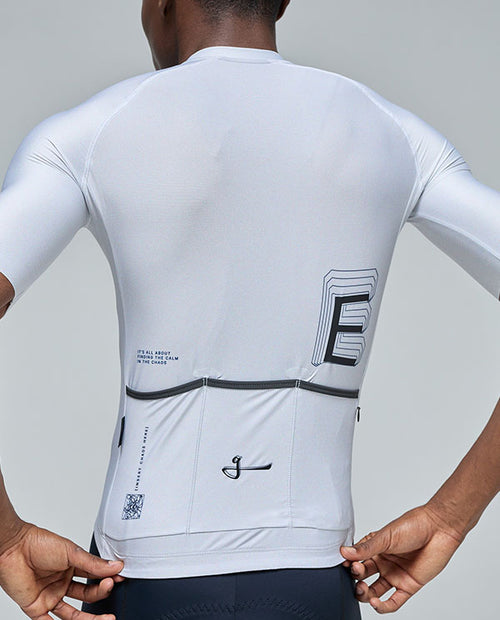 Givelo 車衣Jersey SS Essential Aero CHAOS Calm 迷途白 男女共版