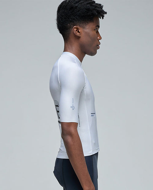 Givelo 車衣Jersey SS Essential Aero CHAOS Calm 迷途白 男女共版