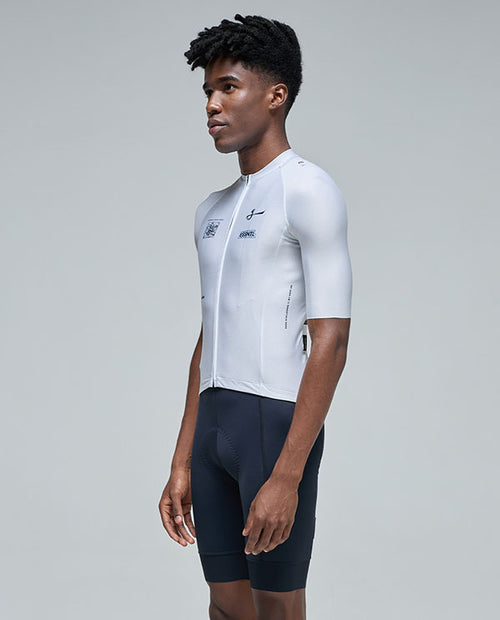 Givelo 車衣Jersey SS Essential Aero CHAOS Calm 迷途白 男女共版