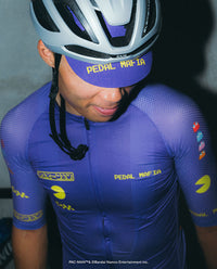 PedalMafia 小帽Cycling Cap PAC-MAN Purple 紫