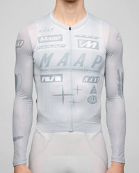 MAAP 車衣 Drome Pro Air LS Jersey 3.0 Ice Gray 長袖 男款 灰
