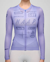 MAAP 車衣 Drome Pro Air LS Jersey 3.0 Lavender 長袖 女款 紫