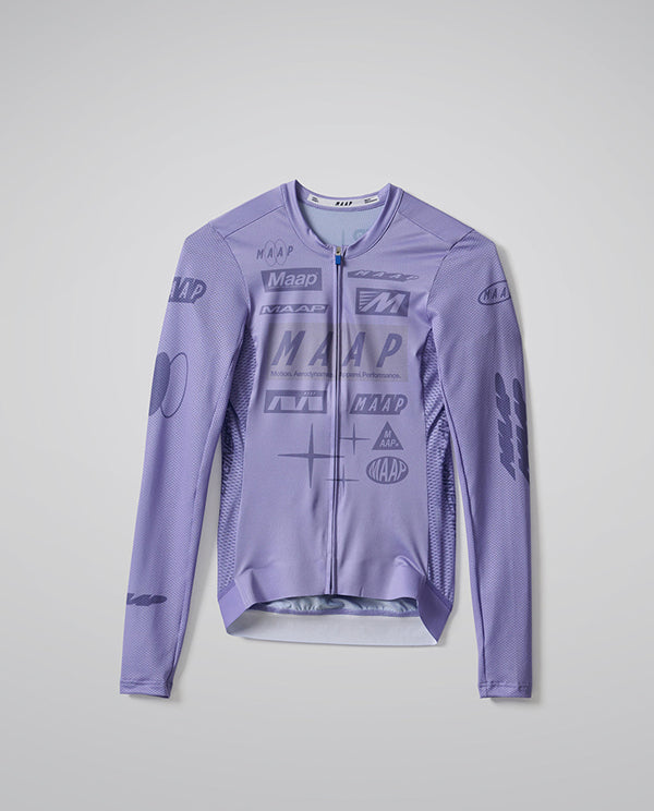 MAAP 車衣 Drome Pro Air LS Jersey 3.0 Lavender 長袖 女款 紫
