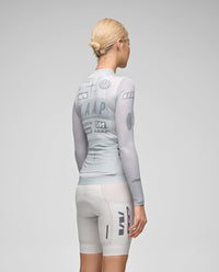 MAAP 車衣 Drome Pro Air LS Jersey 3.0 Ice Gray 長袖 女款 灰
