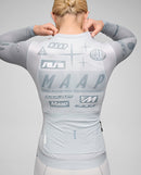 MAAP 車衣 Drome Pro Air LS Jersey 3.0 Ice Gray 長袖 女款 灰