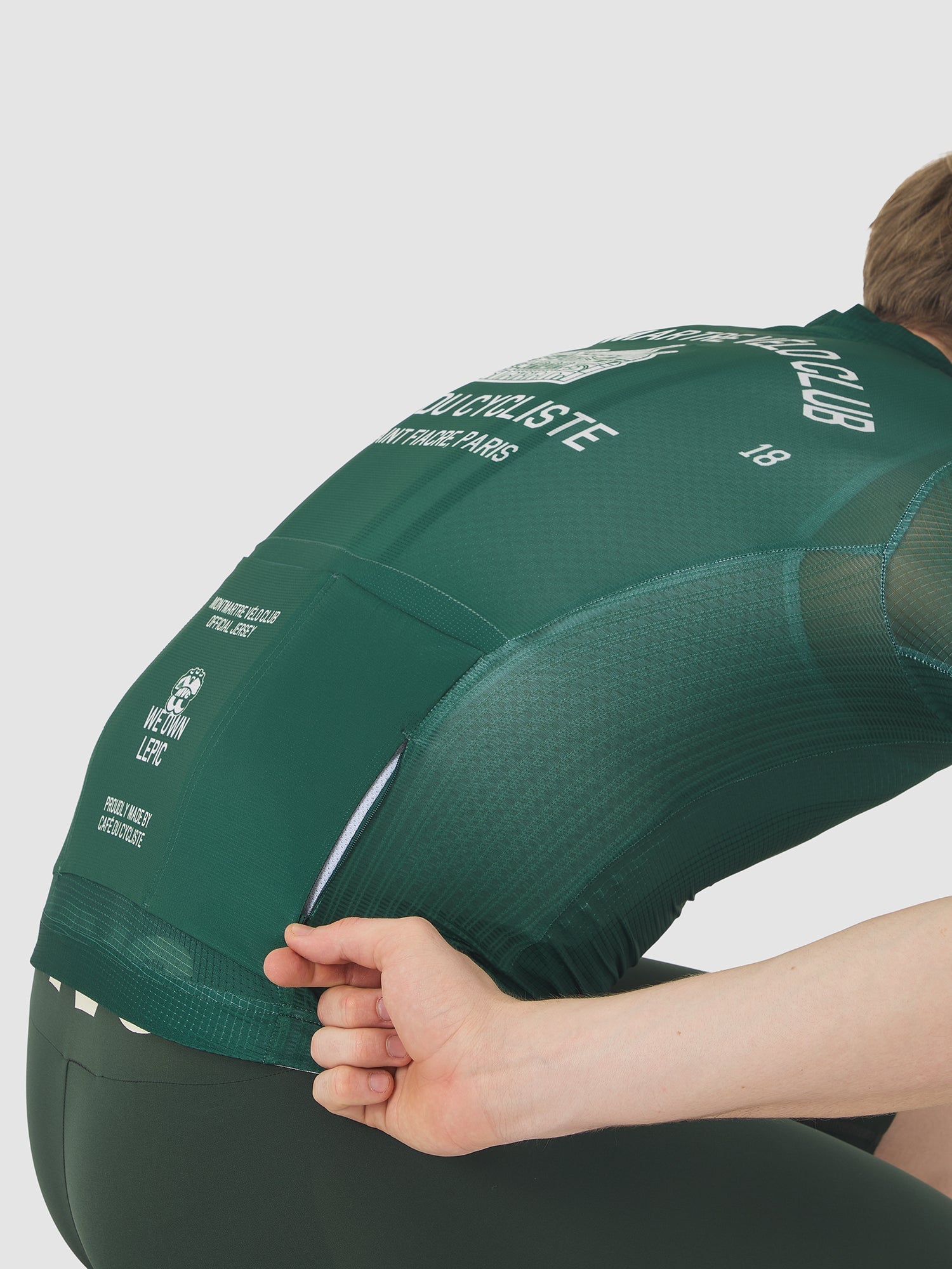 Café du Cycliste 車衣 Bergida MVC V2 Jersey Dark Green 男款 綠