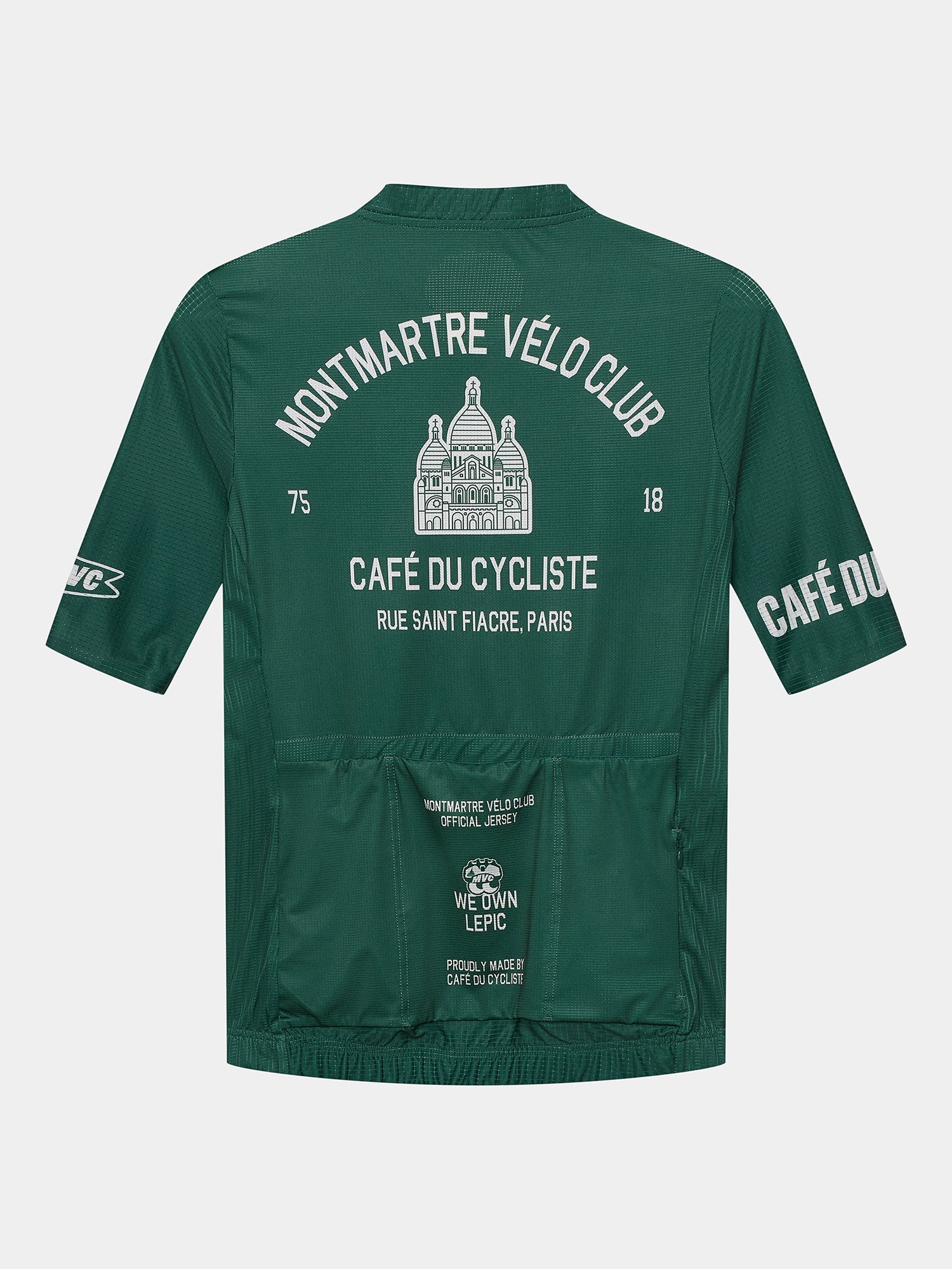 Café du Cycliste 車衣 Bergida MVC V2 Jersey Dark Green 男款 綠
