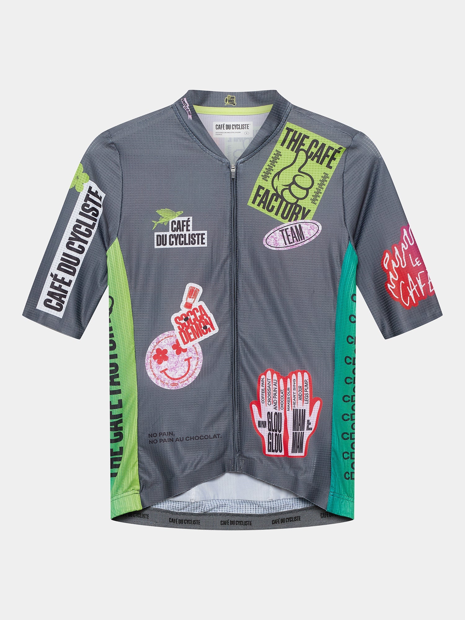 Café du Cycliste 車衣 Bergida CAFE Factory V2 Jersey Multico 男款 綠