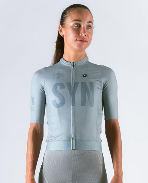 Biehler 車衣 PRO Jersey Delta 女款 藍灰