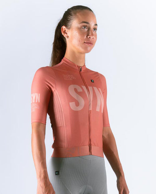 Biehler 車衣 PRO Jersey Blossom 女款 粉橘