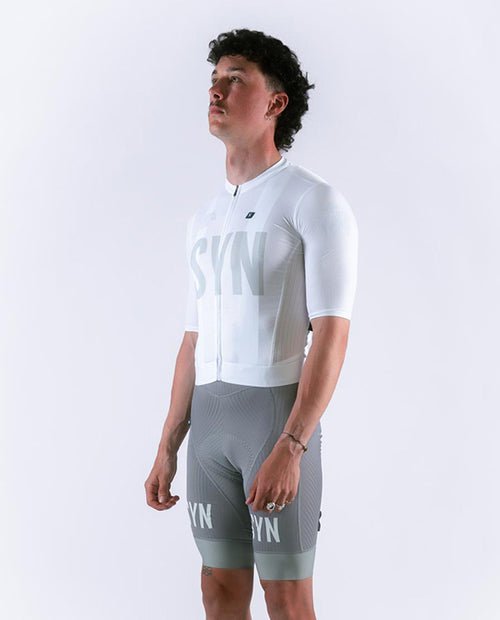 SYN 車褲 Pro Bib Shorts Steel 男款 灰