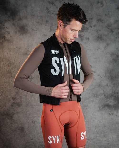 Biehler 防風背心Syndicate Gilet Black 男款 黑