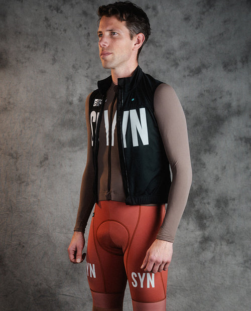 Biehler 防風背心Syndicate Gilet Black 男款 黑