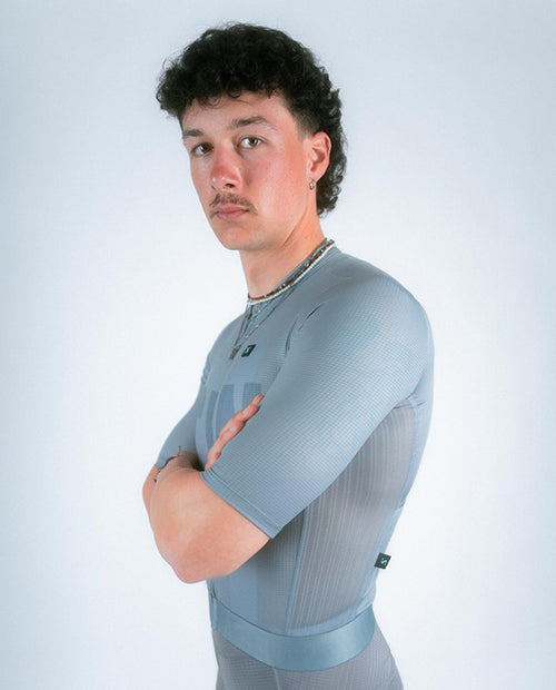 Biehler 車衣 PRO Jersey Delta 男款 藍灰