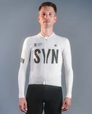 Biehler 車衣SYN Thermal Rain LS Jersey White 防雨保暖 男款 白