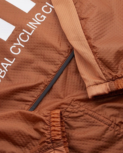 Biehler 防潑輕量風衣 Defender Stow Away Jacket Tuscany 男款 磚紅棕