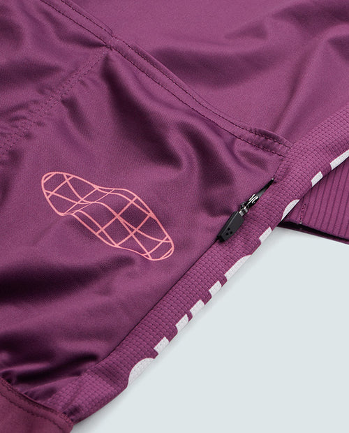 Biehler 薄長袖車衣 Pro Team LS Jersey Muffin 女款 紫