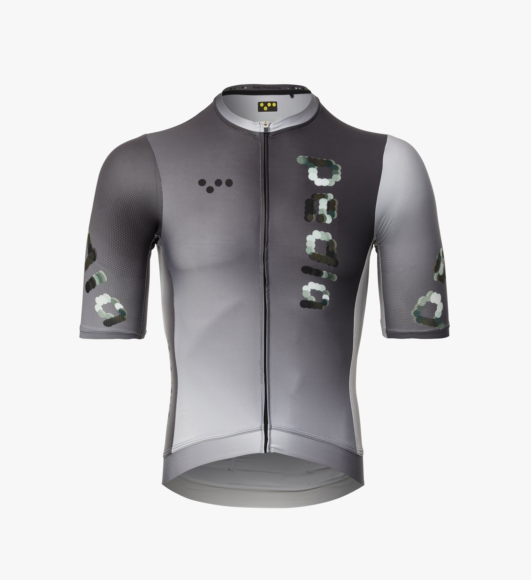 Pedla 車衣 Dots Classic Jersey Grey Fade 男款 漸層灰