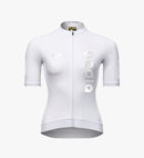 Pedla 車衣 Dots Classic Jersey Reflective White 女款 反光logo 白