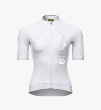 Pedla 車衣 Dots Classic Jersey Reflective White 女款 反光logo 白