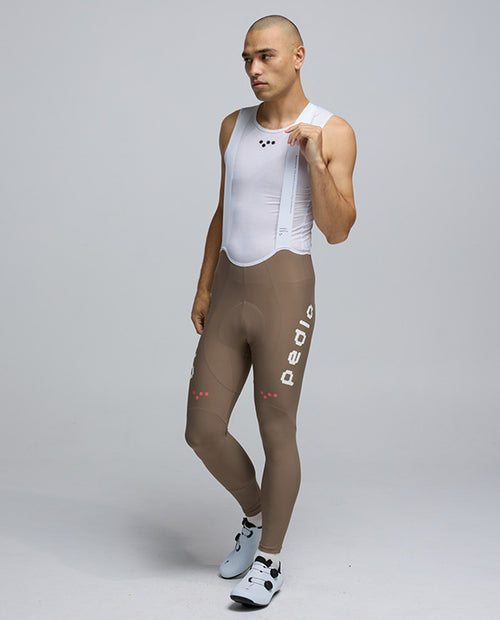 Pedla 薄長褲 Dots SuperFIT2.0 Bib Tight Stone 男款 灰棕
