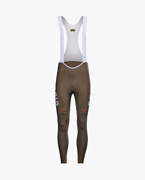 Pedla 薄長褲 Dots SuperFIT2.0 Bib Tight Stone 男款 灰棕