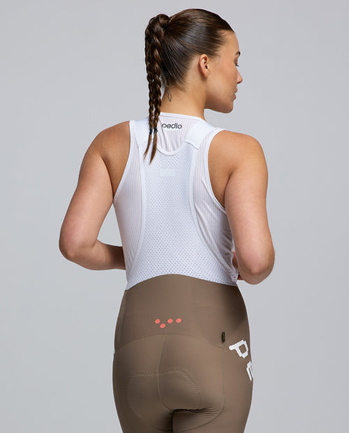 Pedla 薄長褲 Dots SuperFIT2.0 Bib Tight Stone 女款 灰棕