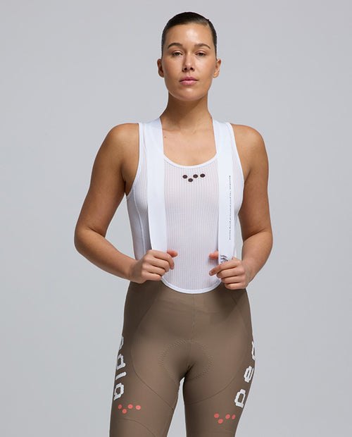 Pedla 薄長褲 Dots SuperFIT2.0 Bib Tight Stone 女款 灰棕