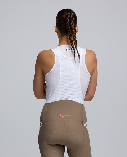 Pedla 薄長褲 Dots SuperFIT2.0 Bib Tight Stone 女款 灰棕