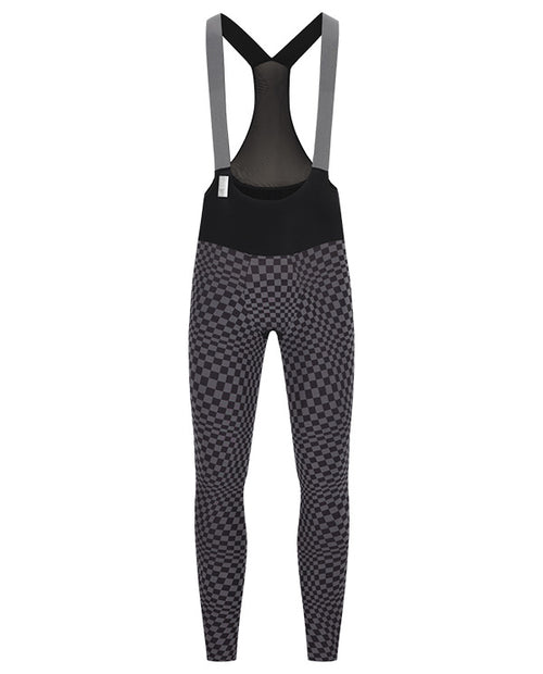 Q36.5 保暖長車褲Dottore Hybrid Bib Tights Check Grey 女款 黑灰格
