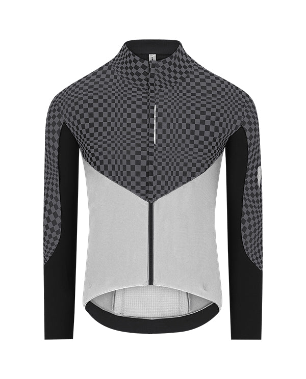Q36.5 車衣 Dottore Hybrid Que Long Sleeve Jersey Check Grey 長袖 男款 黑灰格