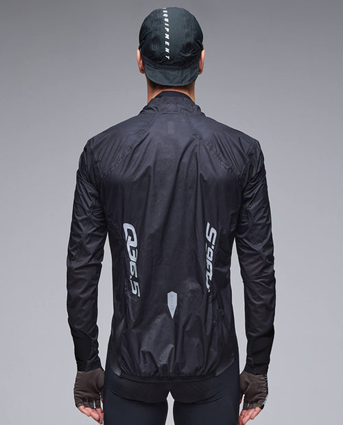 Q36.5 輕量雨衣外套 Dottore Light Rain Jacket Black 男款 黑