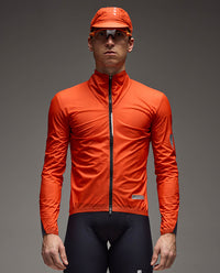 Q36.5 輕量雨衣外套 Dottore Light Rain Jacket Poppy Orange 男款 橘